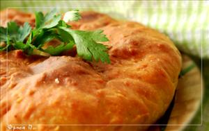 Фото рецепта «Осетинский пирог с зеленью»
