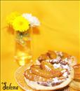 Пошаговое фото рецепта «Слоеные тарталетки с шоколадом и нектаринами»