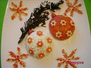 Фото рецепта «Закуска Новогодние шары»