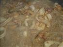 Пошаговое фото рецепта «Морской коктейль с рисовой вермишелью»