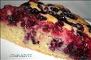 Пошаговое фото рецепта «Пирог с замороженными ягодами (фруктами)»