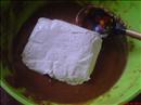 Пошаговое фото рецепта «Крем капучино с кусочками печенья»