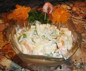 Фото рецепта «Немецкий салат с мандаринами Рай»