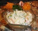 Пошаговое фото рецепта «Немецкий салат с мандаринами Рай»