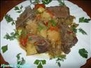 Пошаговое фото рецепта «Рагу из говядины с овощами»