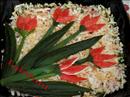 Пошаговое фото рецепта «Салат Букет тюльпанов»