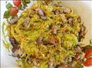 Пошаговое фото рецепта «Салат из редьки с мясом»