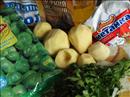 Пошаговое фото рецепта «Суп с брюссельской капустой»