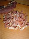 Пошаговое фото рецепта «Маффины с копченым мясом и сыром»