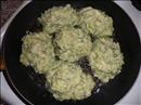 Пошаговое фото рецепта «Зеленые оладушки из кабачков»
