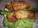 Пошаговое фото рецепта «Зеленые оладушки из кабачков»