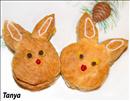 Фото-рецепт «Слоеные кролики с персиками»