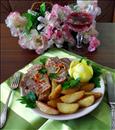 Пошаговое фото рецепта «Запеченная свинина с ароматным картофелем Субботний ужин»