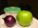 Пошаговое фото рецепта «Салат из яблок»