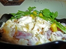 Пошаговое фото рецепта «Салат с копченой колбасой»