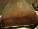 Пошаговое фото рецепта «Рулет из сала в пакете»
