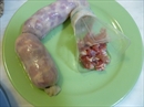 Пошаговое фото рецепта «Домашние колбаски»