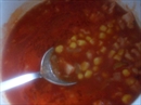 Пошаговое фото рецепта «Томатный суп с кукурузой»