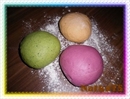 Пошаговое фото рецепта «Цветные пельмени»