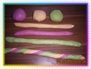 Пошаговое фото рецепта «Цветные пельмени»