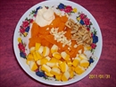Пошаговое фото рецепта «Мандариновый салат»
