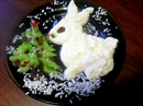 Пошаговое фото рецепта «Творожный десерт Зайчонок»