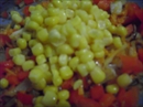 Пошаговое фото рецепта «Сладкий перец жареный с кукурузой»