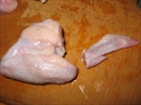 Пошаговое фото рецепта «Шашлычок под коньячок (домашний шашлык из куриных крылышек)»