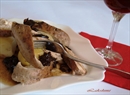 Пошаговое фото рецепта «Куриная грудка с вишнями в малиновом джеме»