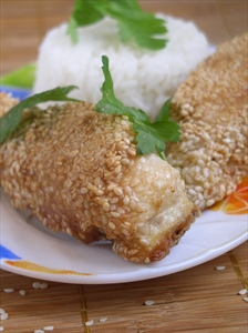 Фото рецепта «Рыба в сырно-кунжутной корочке»