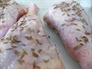 Пошаговое фото рецепта «Куриные ножки, фаршированные кедровыми орешками»