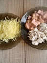 Пошаговое фото рецепта «Пирог с курицей и грибами»