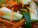 Пошаговое фото рецепта «Кимчи из огурцов»