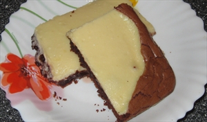 Фото рецепта «Шоколадно-творожный пирог»