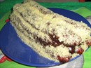 Пошаговое фото рецепта «Торт Дрова под снегом»