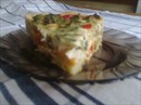 Пошаговое фото рецепта «Пирог с кабачками Здравствуй, август!»