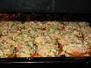 Пошаговое фото рецепта «Горячие бутерброды Ленивая пицца»