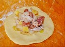 Пошаговое фото рецепта «Пирожки со свининой и картофелем»