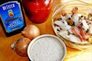 Пошаговое фото рецепта «Томатный суп с рисом и морепродуктами»