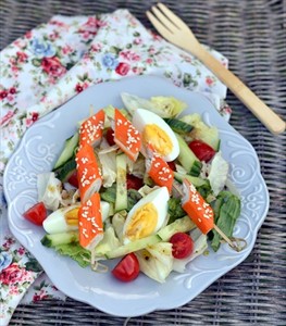 Фото рецепта «Салат из крабовых палочек»