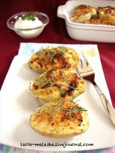 Фото рецепта «Картофель, запеченный с сыром»