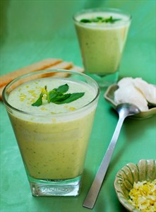 Фото рецепта «Йогуртовый суп с авокадо»