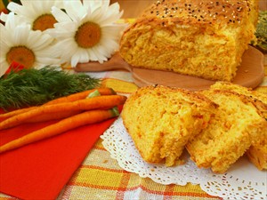 Фото рецепта «Морковный хлеб»