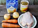 Пошаговое фото рецепта «Пшённая каша с курицей и овощами»