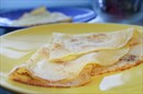 Пошаговое фото рецепта «Тонкие блины на кефире без муки»