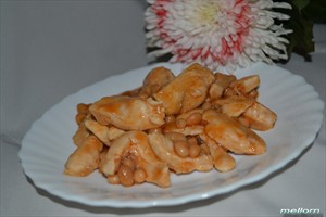 Фото рецепта «Куриное филе с фасолью в томатном соусе»