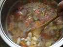 Пошаговое фото рецепта «Фасолада - греческий фасолевый суп»
