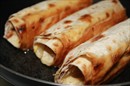 Пошаговое фото рецепта «Сосиска с картошкой в лаваше ( ленивые пирожки )»