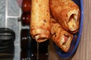 Пошаговое фото рецепта «Сосиска с картошкой в лаваше ( ленивые пирожки )»