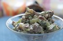 Пошаговое фото рецепта «Салат с говядиной и кукурузой»